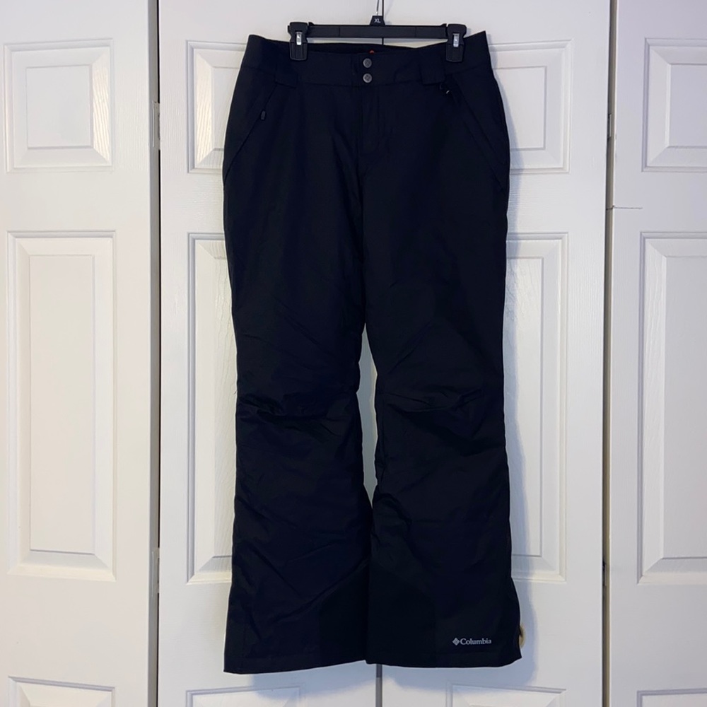 Black Columbia Snow Pants. Size: M
